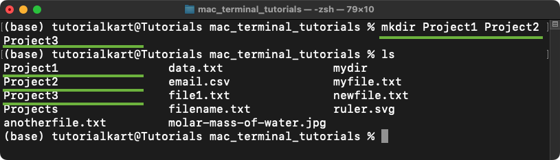 Create a New Directory in Mac Terminal - Creating Multiple Directories at Once